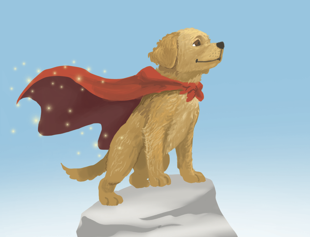 One brave puppy. One wobbly tower. One very big heart.
A funny, heartwarming picture book about a puppy discovering what it really means to be a hero.